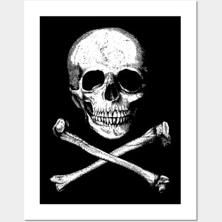 Skull And Crossbones Posters and Art